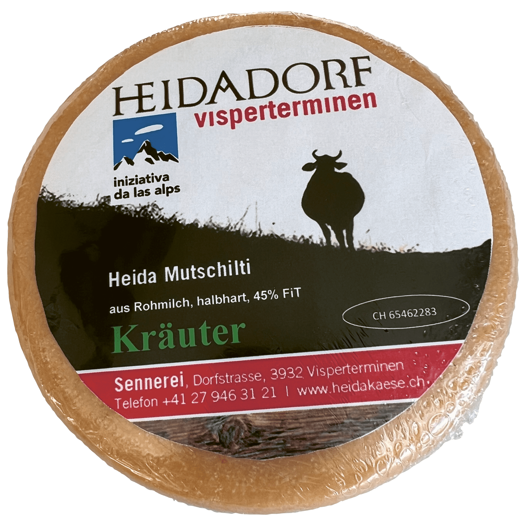 Heida Mutschilti mit Kräutern