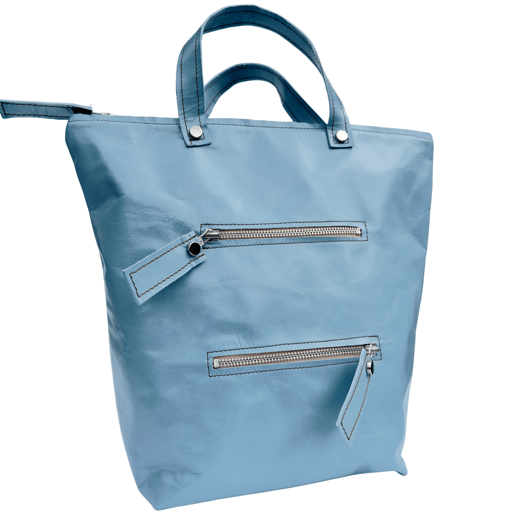 tasche-rucksack-battaglia-blau-ciel-vorne-griff