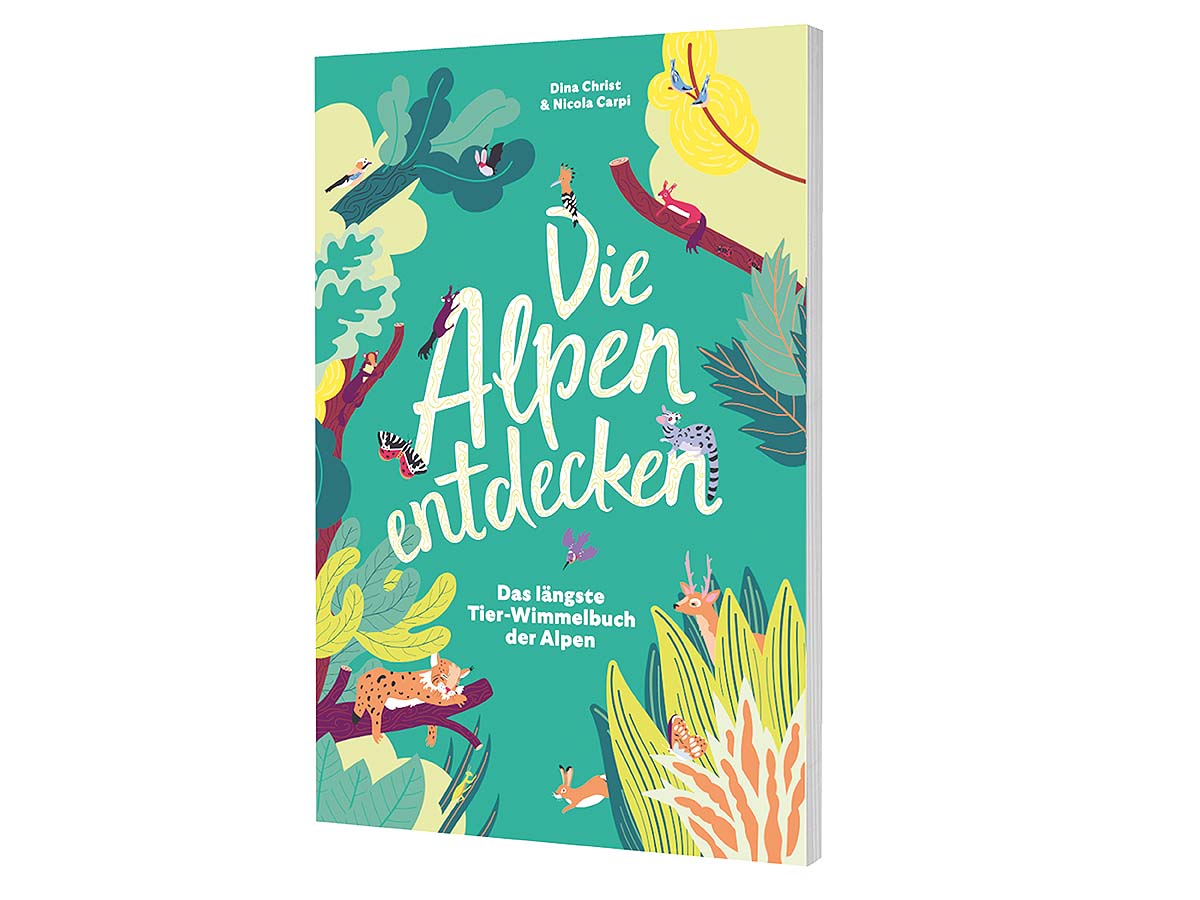 Wimmelbuch «Die Alpen entdecken»