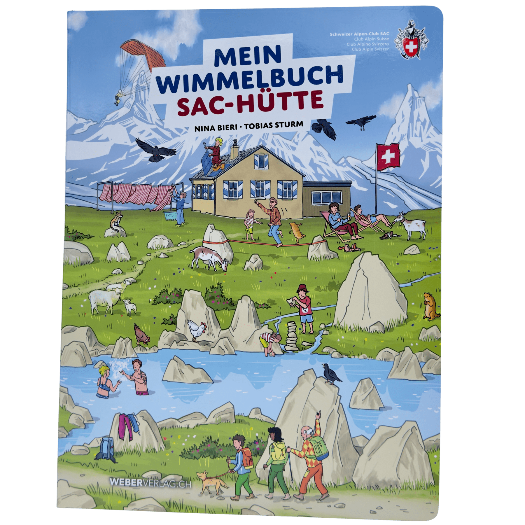 Wimmelbuch SAC Hütten