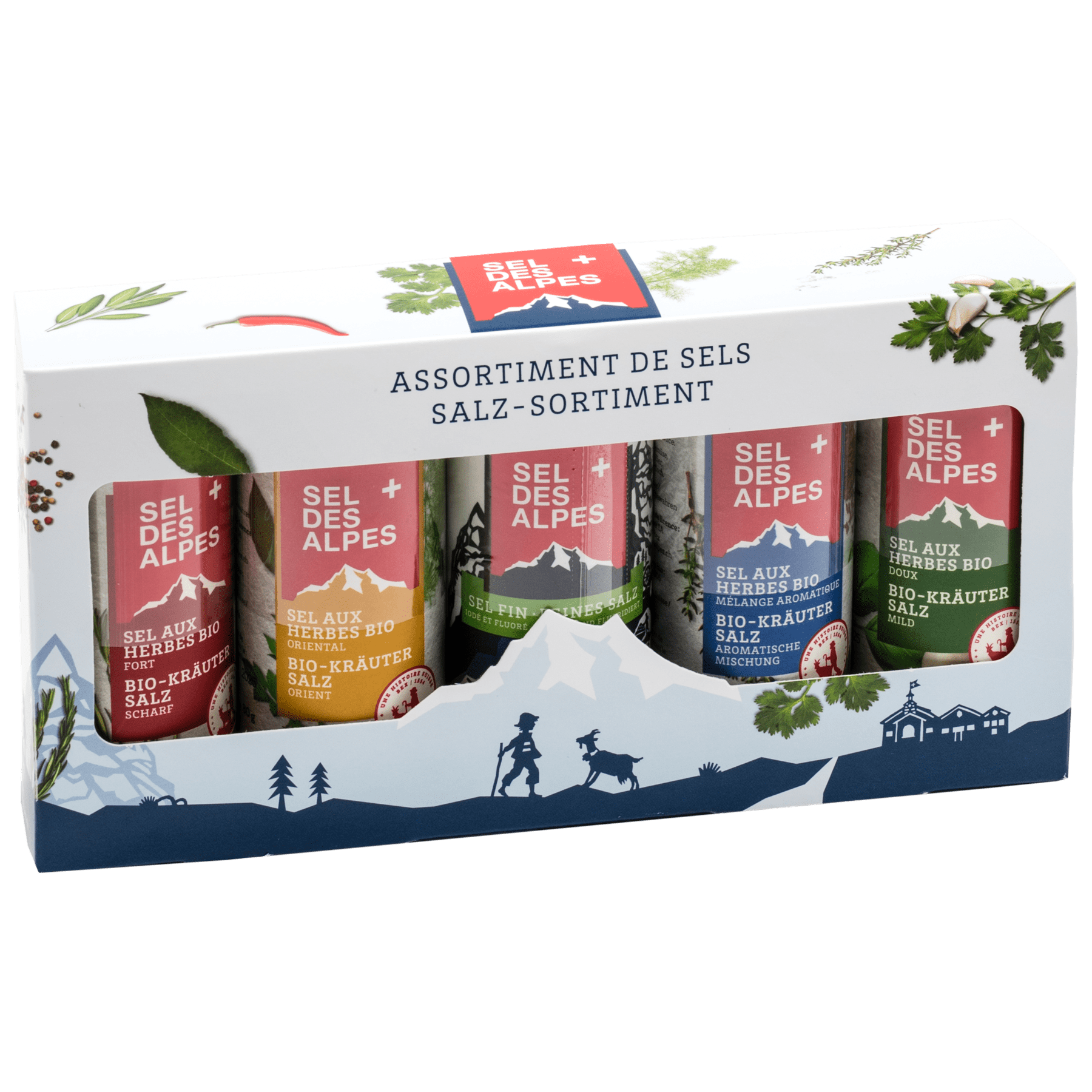 Alpenkräutersalz Geschenkset BIO