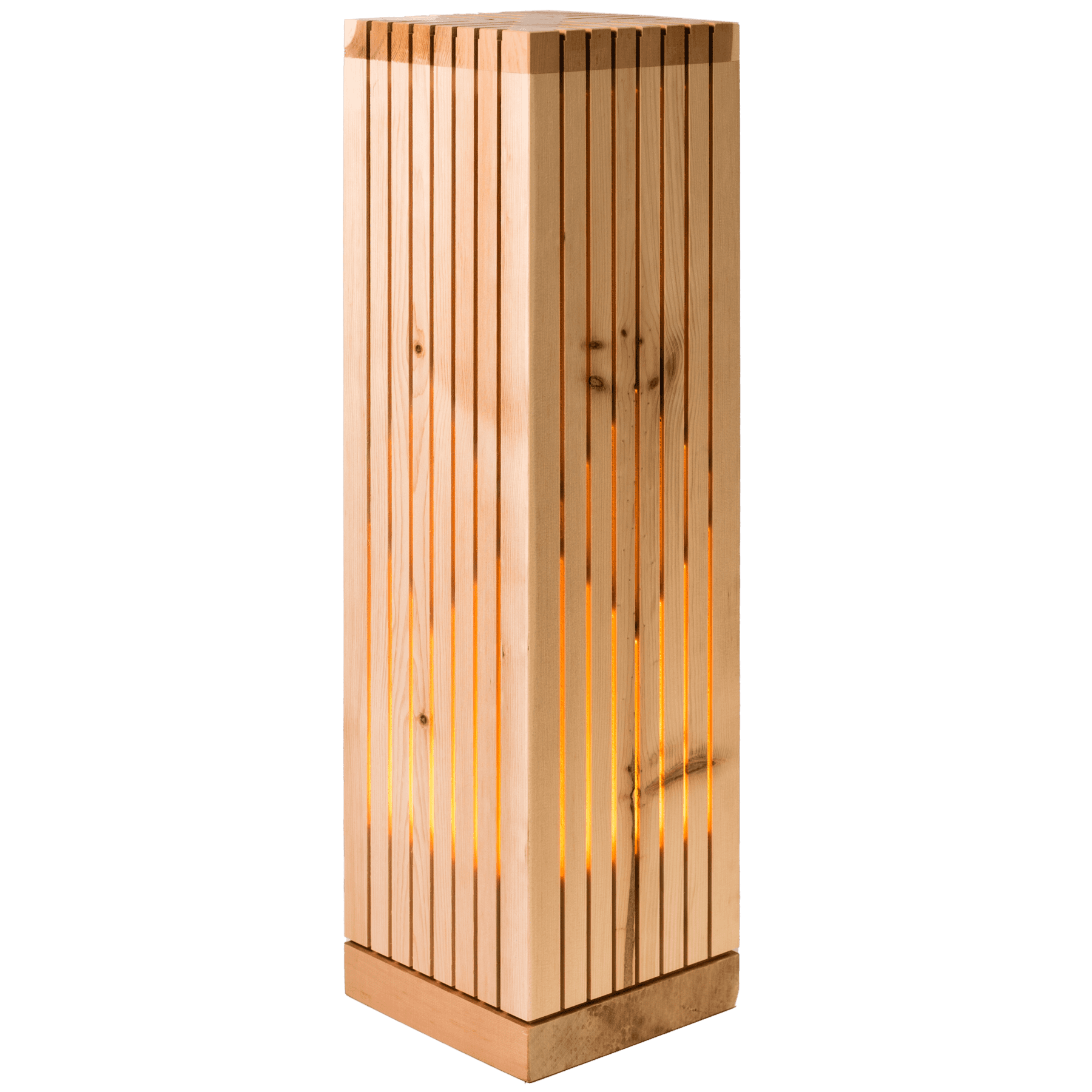 Arvenholz-Stele/-Leuchte